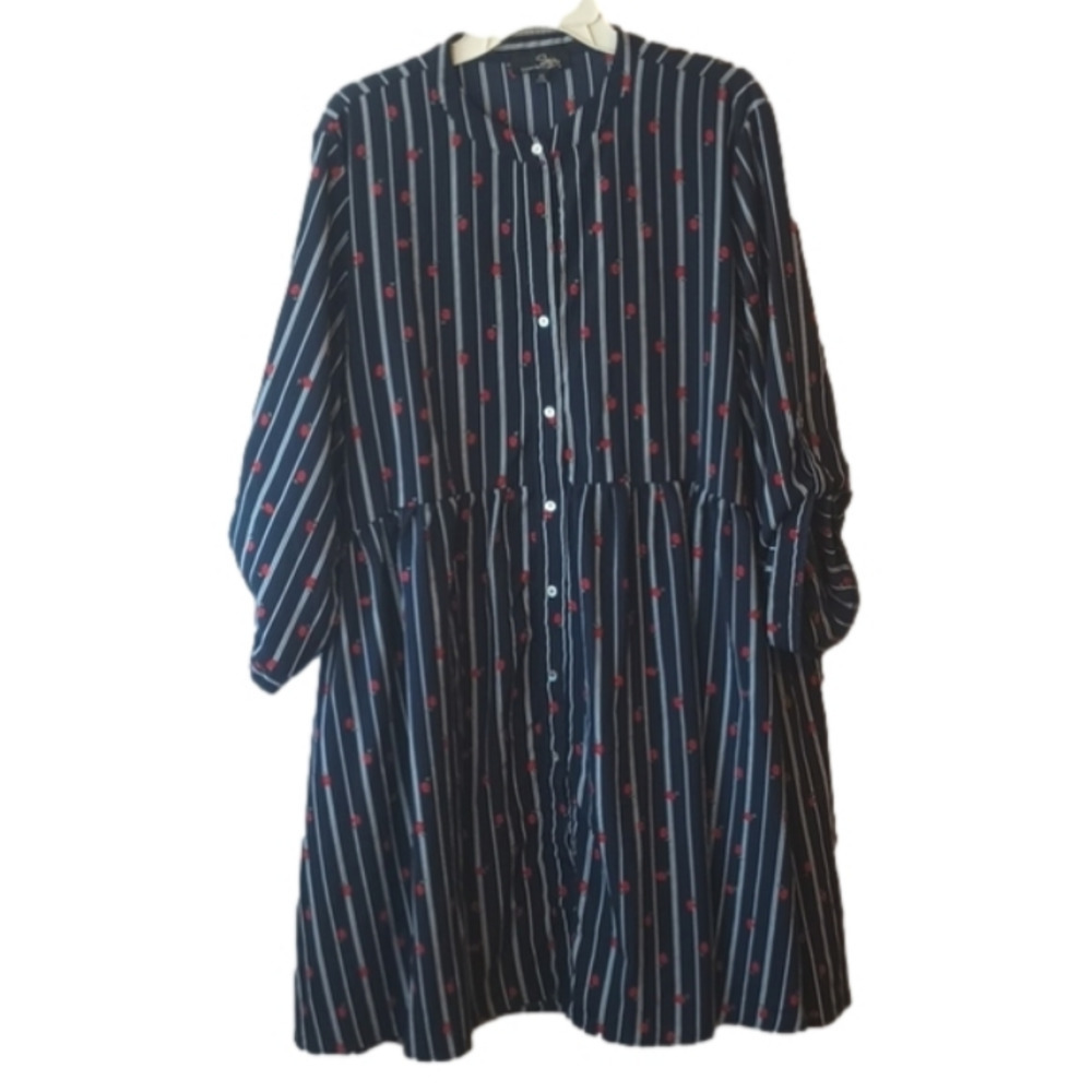 Cute shirt dress 2X